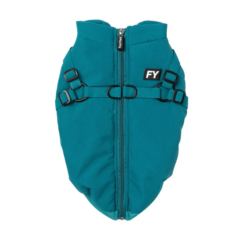 Hundejacke 2in1 Flash Dark Teal