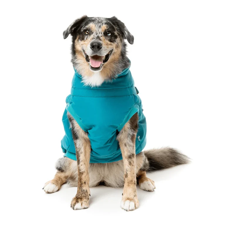 Hundejacke 2in1 Flash Dark Teal