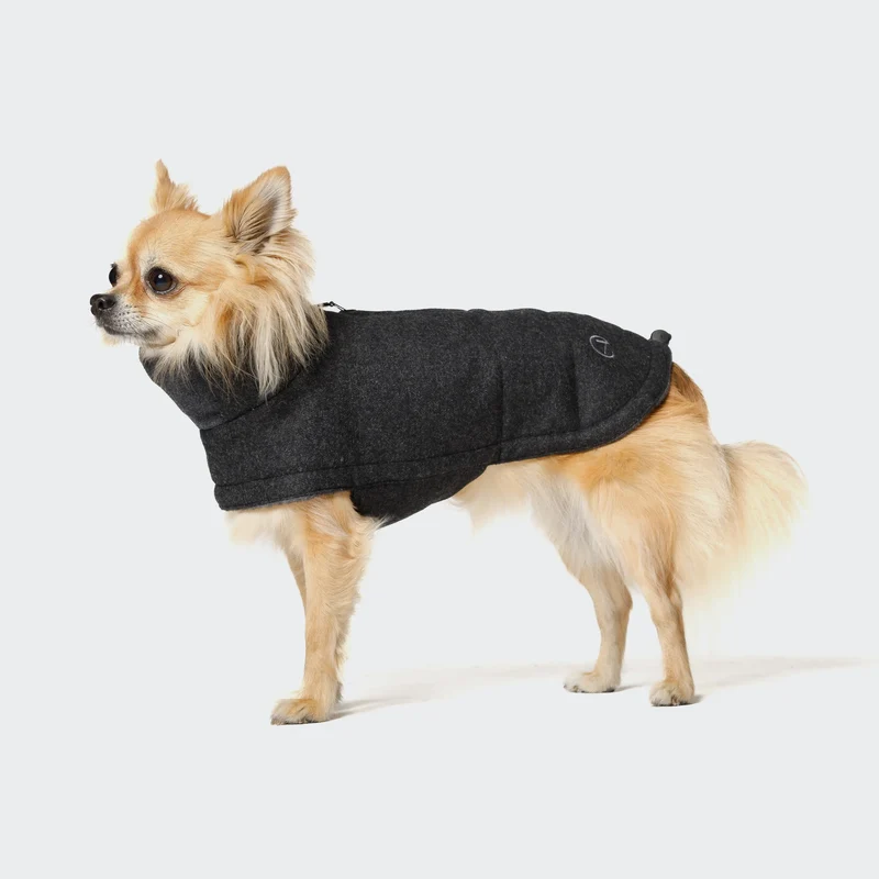 Hundemantel Brooklyn Flanell Anthra