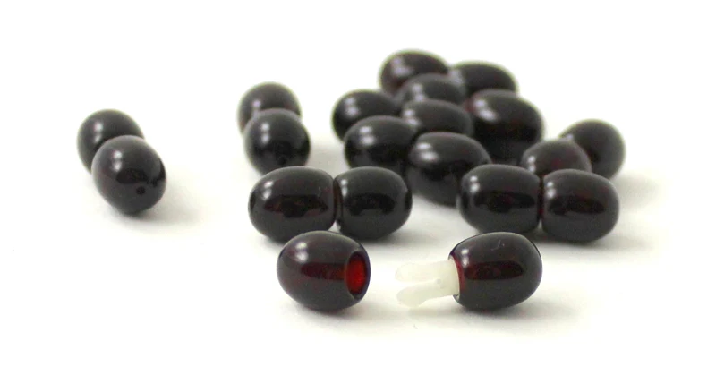 10 Stück hochglanzpolierte Sicherheitsverschlüsse für Bernsteinschmuck