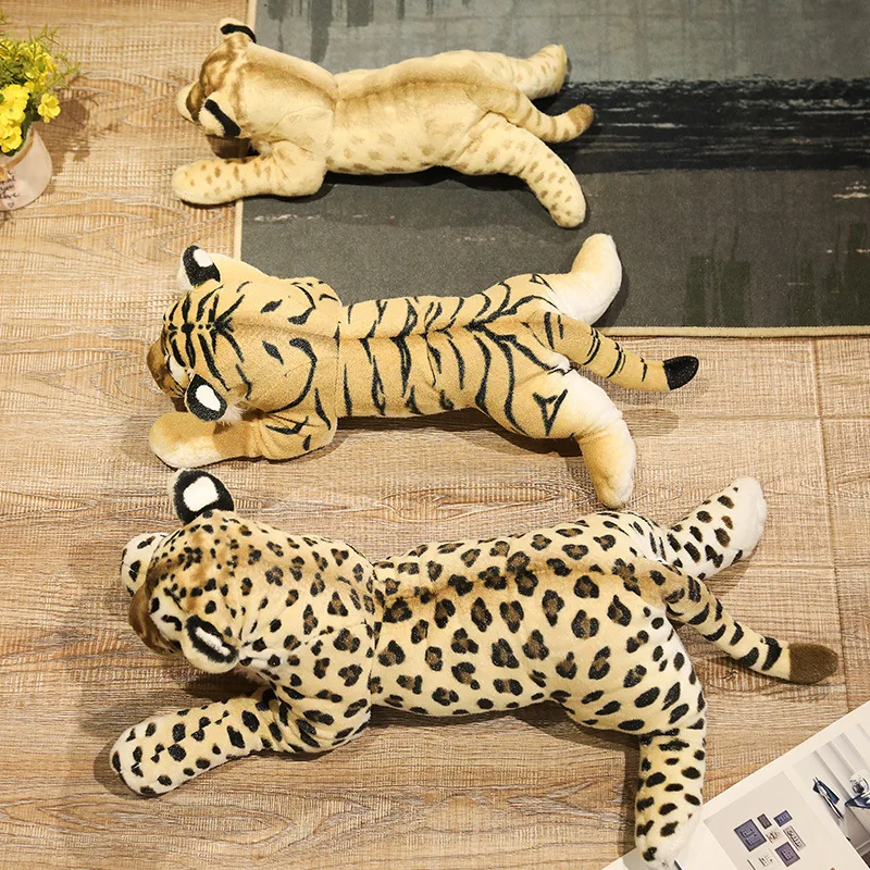 Löwe, Tiger oder Leopard Stofftiere (ca. 39-58cm)