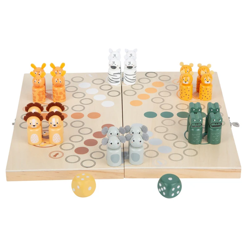 Ludo für 6 Spieler „Safari“