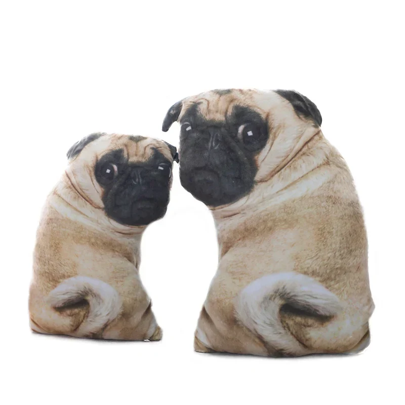 Plüschtier Realistischer Mops – Kuscheltier - Stofftier
