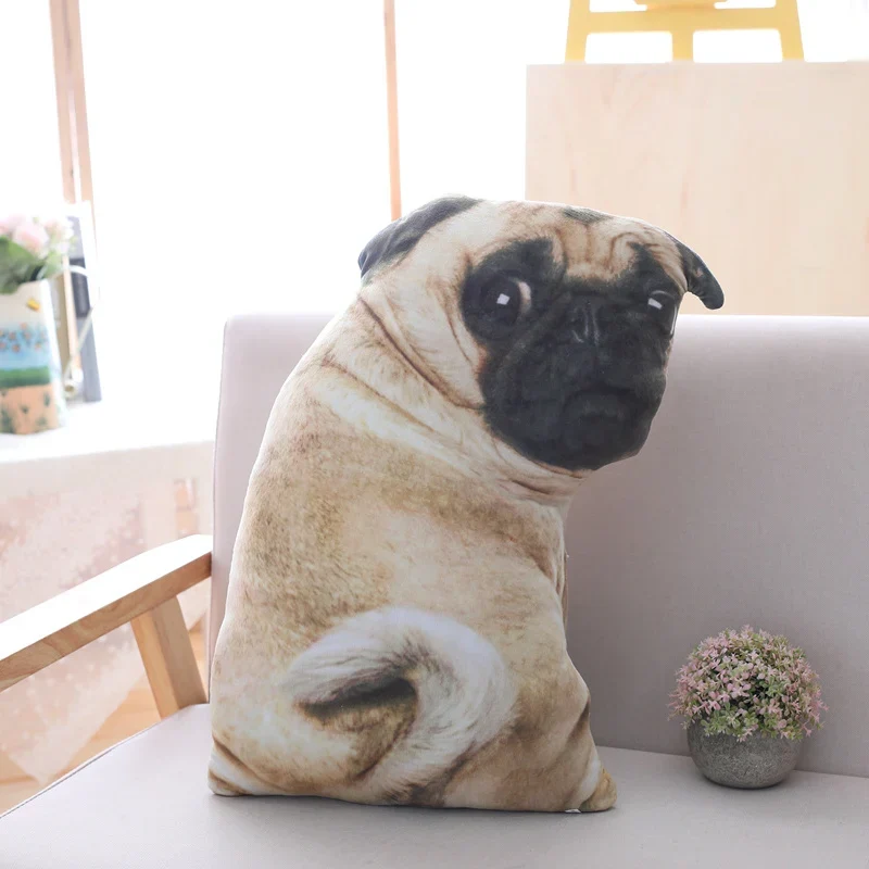 Plüschtier Realistischer Mops – Kuscheltier - Stofftier