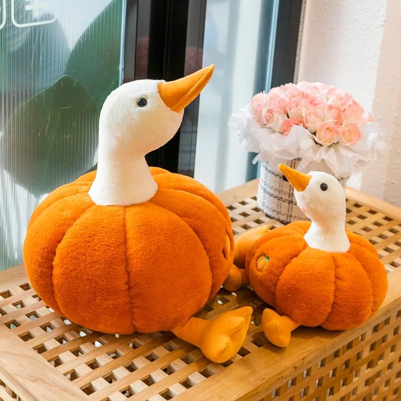 Plüschtier Kürbis Gans – Kuscheltier - Stofftier