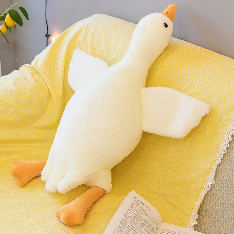 Plüschtier Große Gans – Kuscheltier - Stofftier Kissen