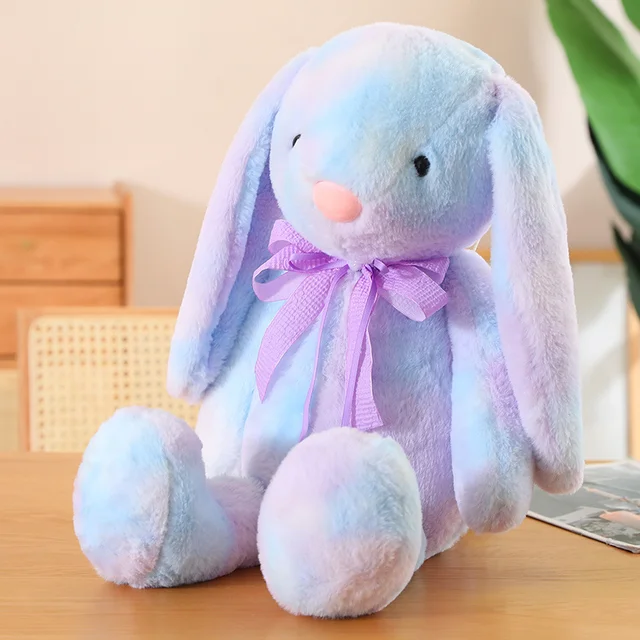 Plüschtier Regenbogen Hase – Kuscheltier - Stofftier