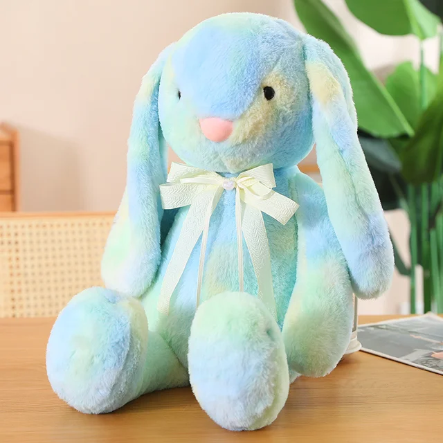 Plüschtier Regenbogen Hase – Kuscheltier - Stofftier