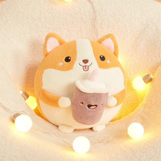 Süßer Corgi Plüsch Hund (ca. 30cm)