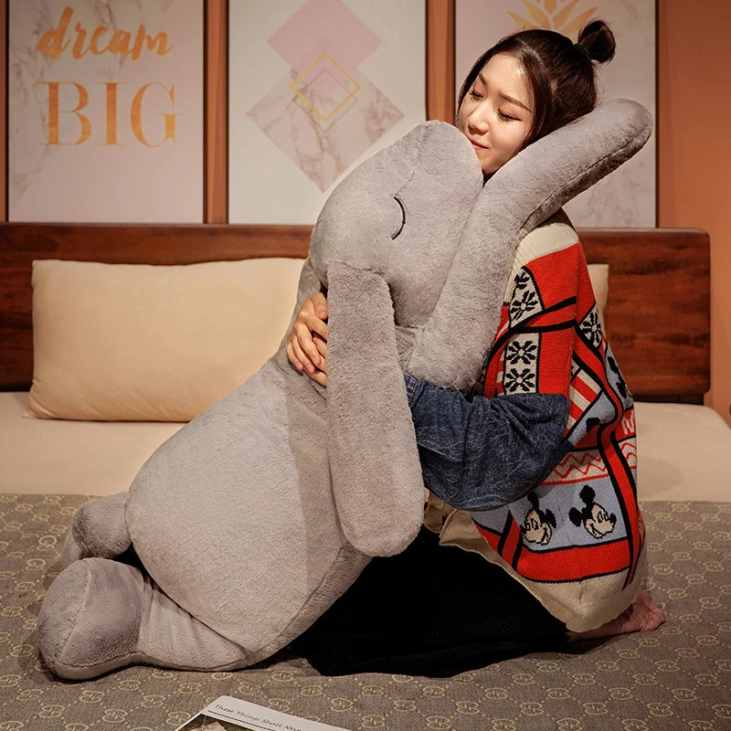Extragroßes Häschen Kuscheltier mit langen Ohren (90cm oder 120cm)