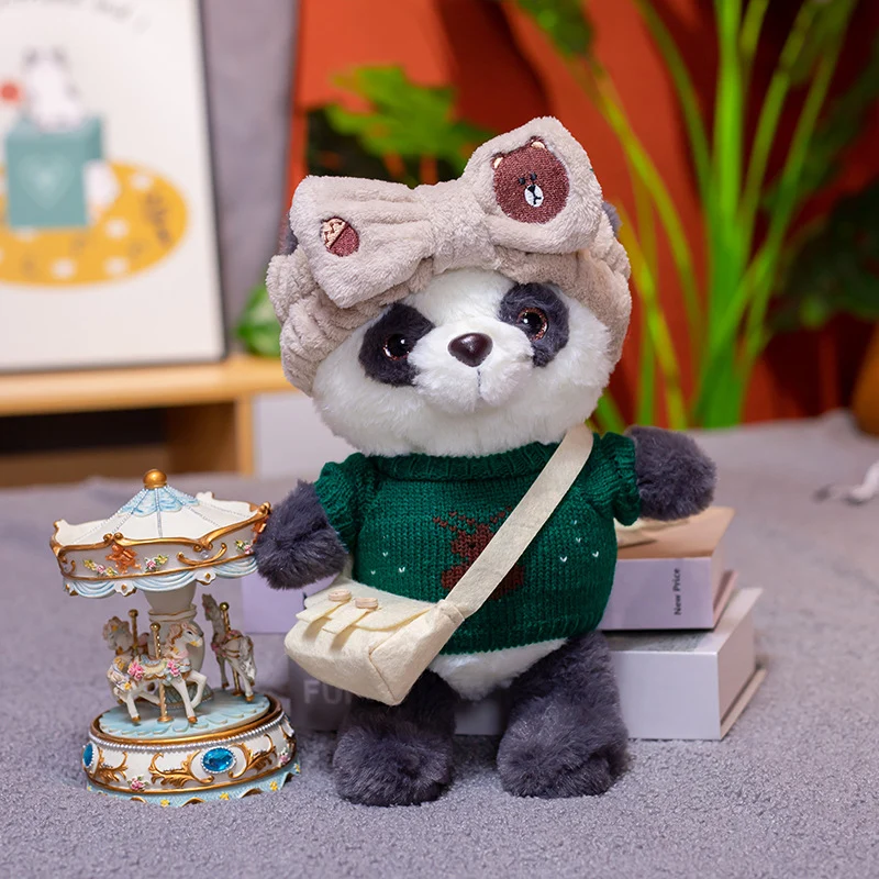 LaLafanfan Panda Kuscheltiere