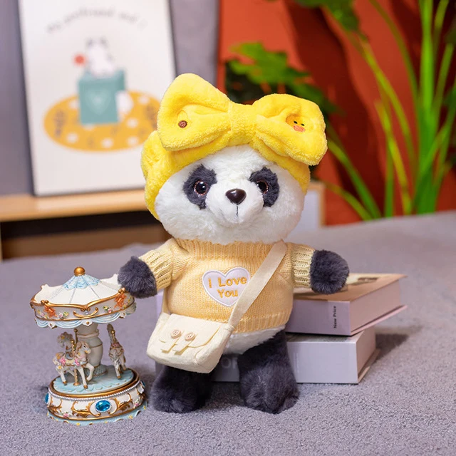 LaLafanfan Panda Kuscheltiere