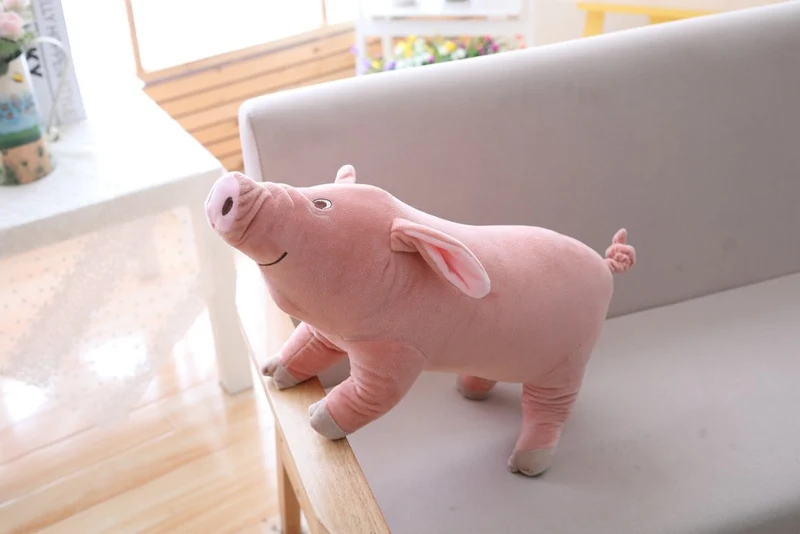 Süßes Ferkel Schweinchen Kuscheltier (ca. 25cm)