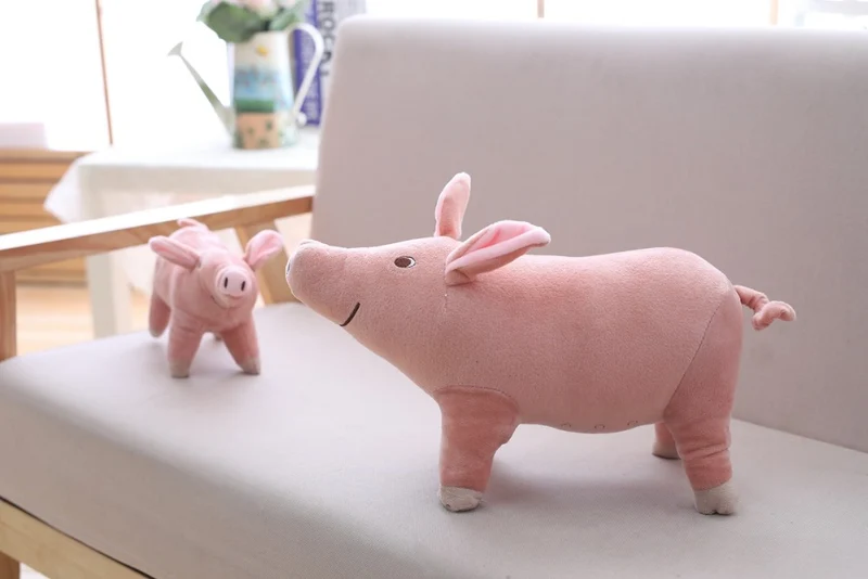 Süßes Ferkel Schweinchen Kuscheltier (ca. 25cm)