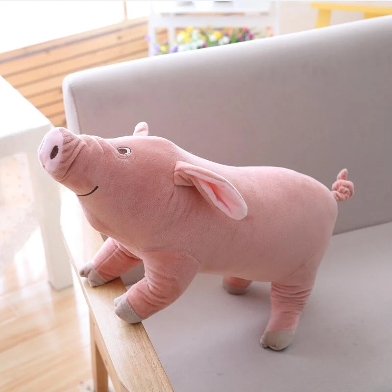 Süßes Ferkel Schweinchen Kuscheltier (ca. 25cm)