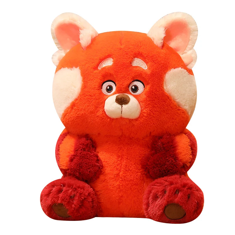Roter Niedlicher Comic Waschbär Panda Stofftier (ca. 30 bis 60cm)
