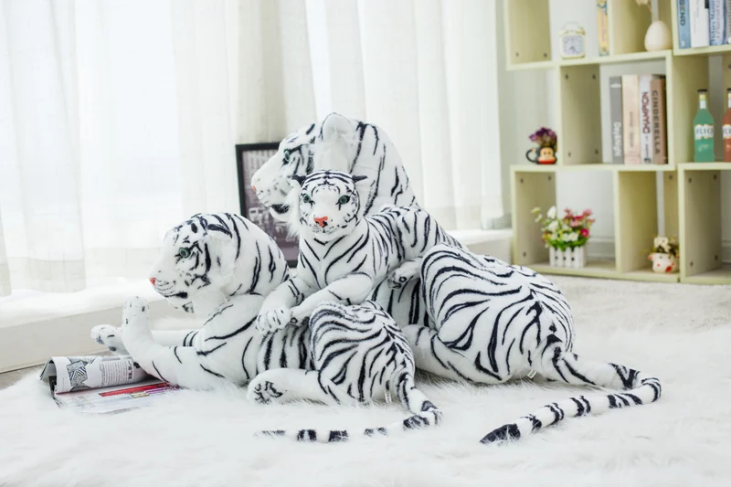 Raubkatzen Kuscheltiere - Tiger, Panther, Leopard Stofftiere (30cm bis XXL 120cm)