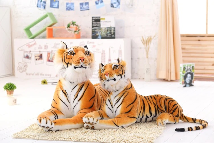 Raubkatzen Kuscheltiere - Tiger, Panther, Leopard Stofftiere (30cm bis XXL 120cm)