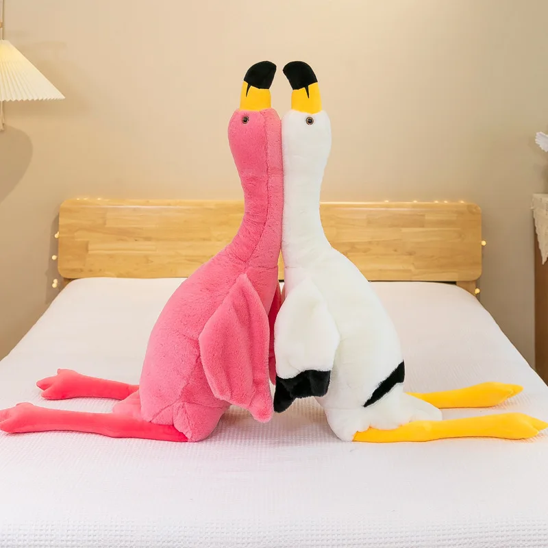 Plüschtier Flamingo – Kuscheltier - Stofftier bunt