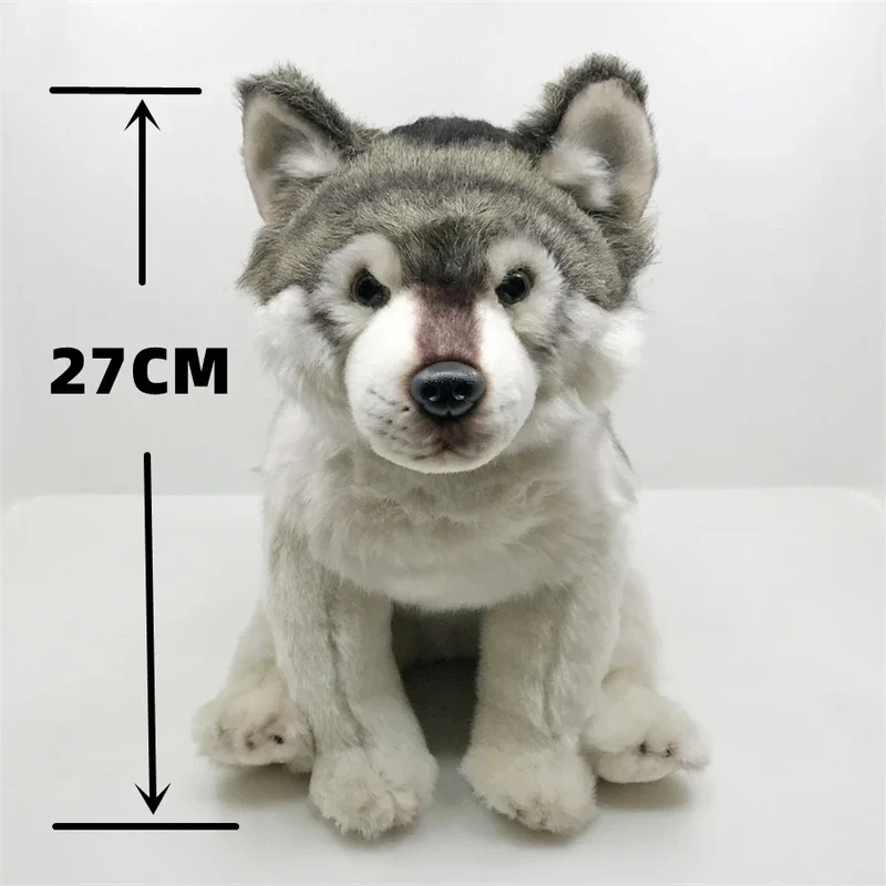 Plüschtier Grauer Wolf – Kuscheltier - Stofftier