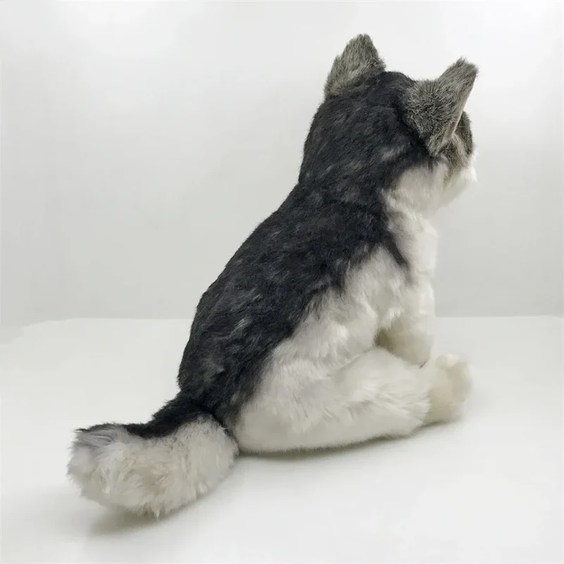 Plüschtier Grauer Wolf – Kuscheltier - Stofftier