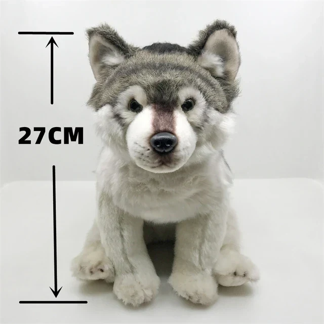 Plüschtier Grauer Wolf – Kuscheltier - Stofftier