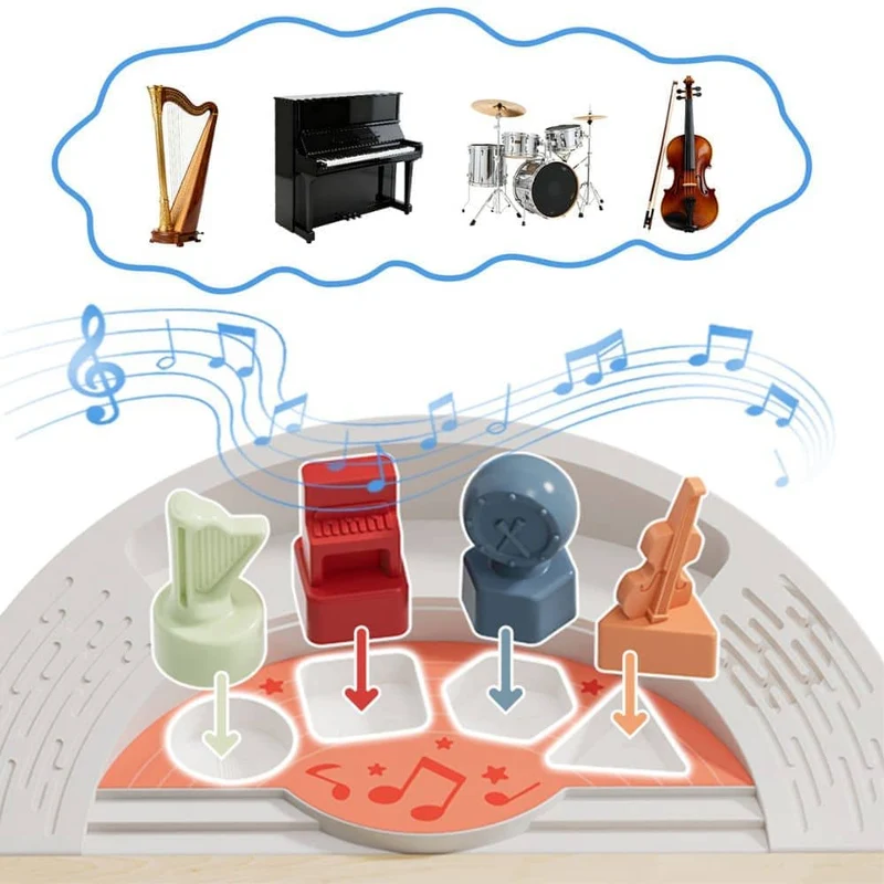 Interaktive Musikkonsole für Kinder