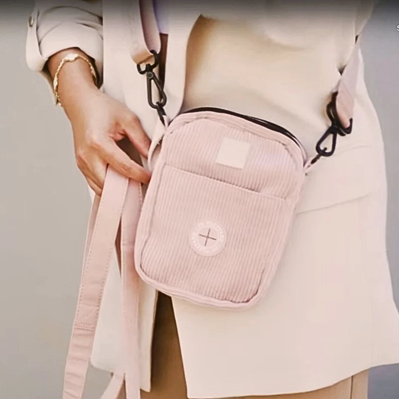 Cross-Body & Leckerlitasche Corduroy Soft Blush
