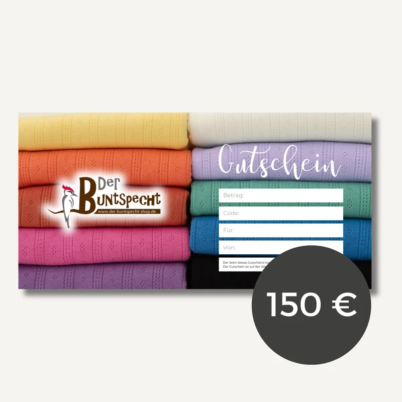 Gutschein Buntspecht Kartenvariante
