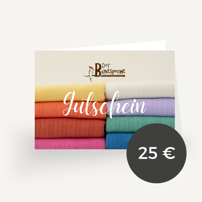 Gutschein Buntspecht Faltvariante