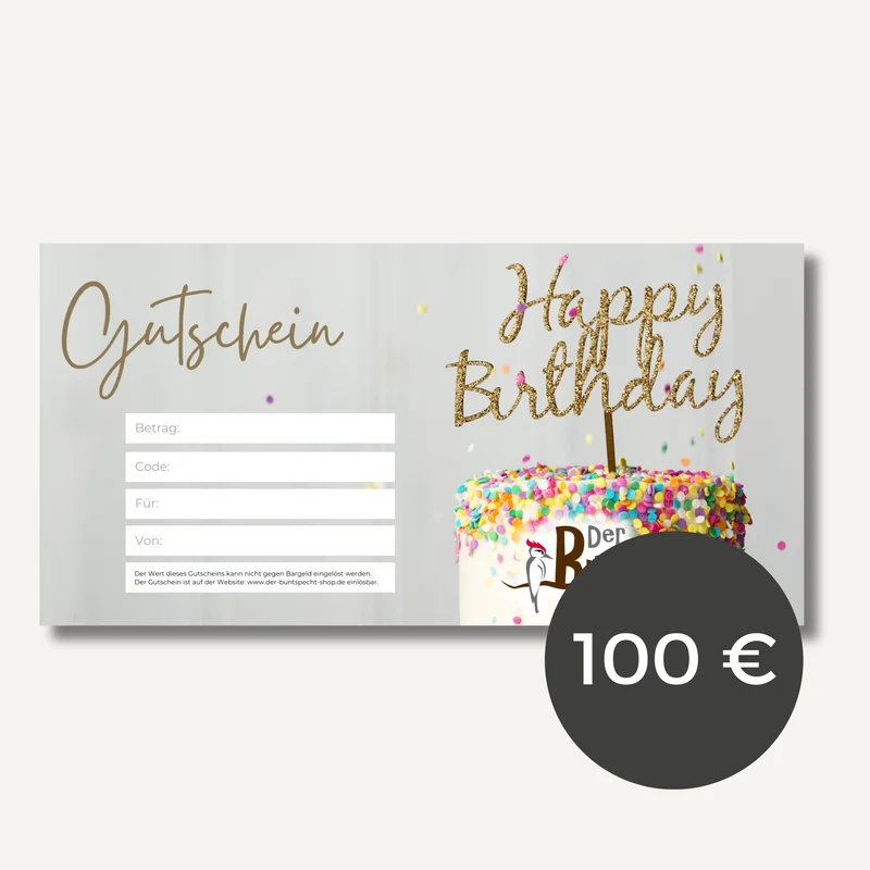 Gutschein Geburtstag Kartenvariante