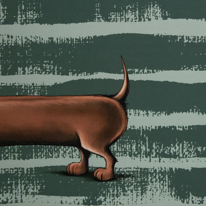 Panel French Terry Dachshund Berny by Thorsten Berger