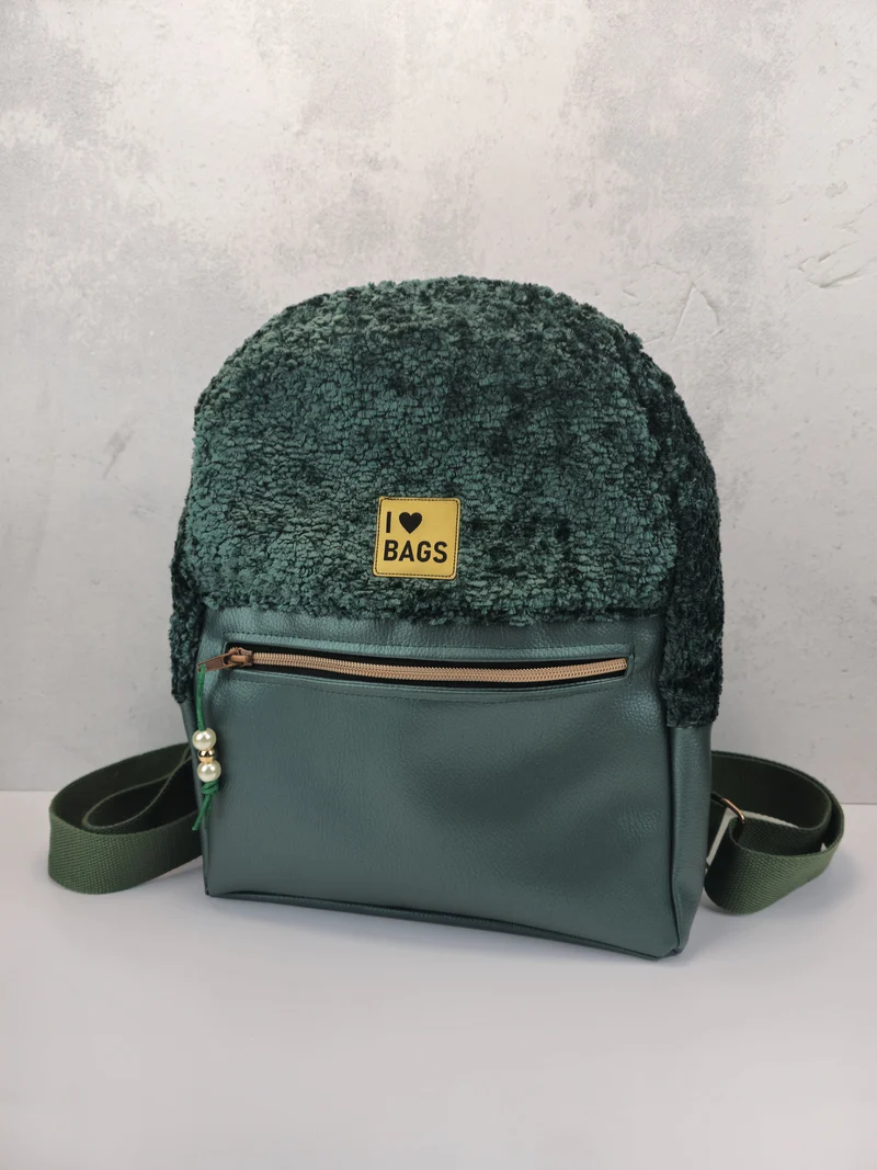 Chenille Dekostoff Bogota - 748 petrol