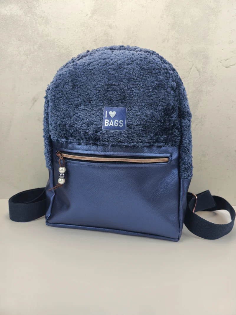 Chenille Dekostoff Bogota - 596 marine