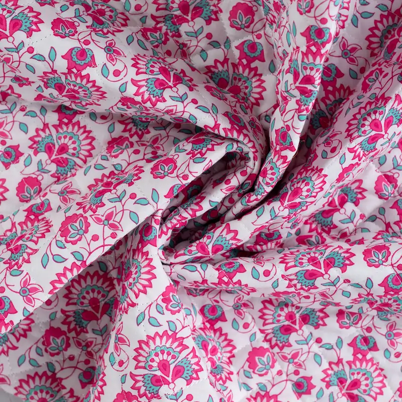 Doubleface Stepper Enjoy Flower Fuchsia