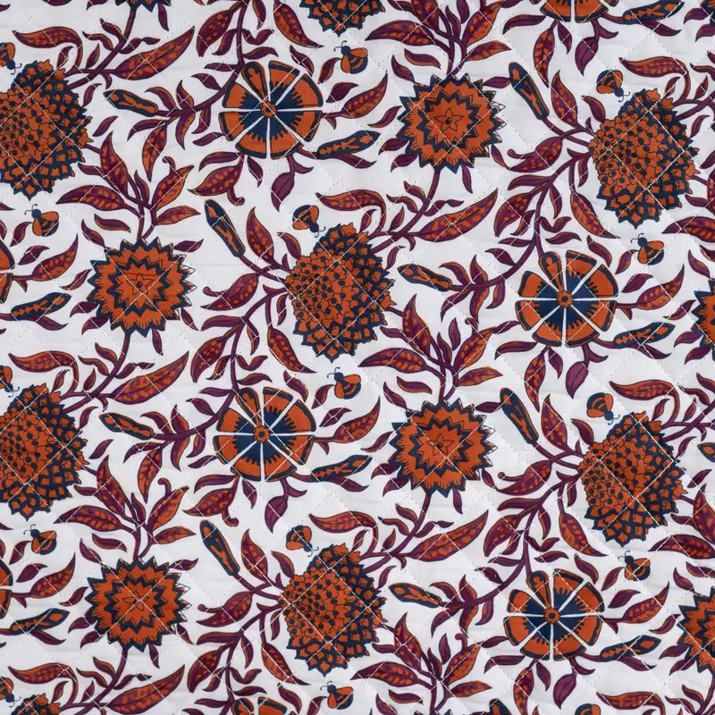 Doubleface Stepper Enjoy Flower Stripes