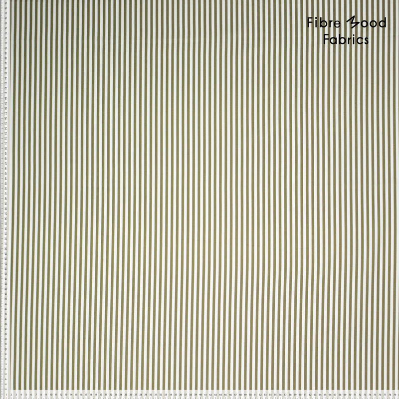 Baumwoll Popeline Milena by Fibre Mood - khaki