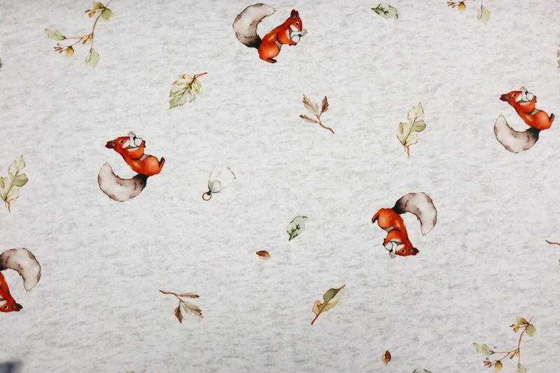 Alpenfleece Digital Kleine Eichhörnchen