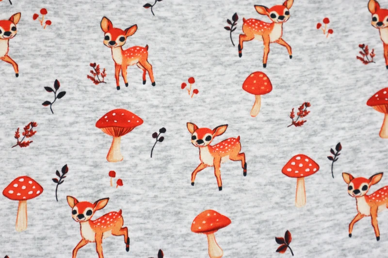 Alpenfleece Digital Cute Autumn Deer