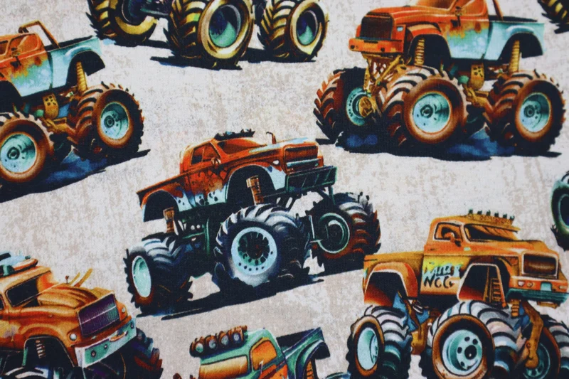 Alpenfleece Digital Monster Trucks