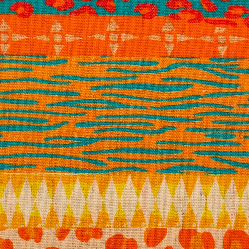 Viskose Leinen Wild Stripes by Bienvenido Colorido