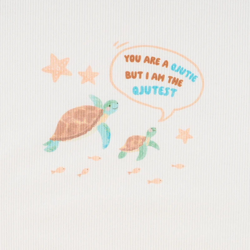 Panel Rippenjersey Turtle by Qjutie
