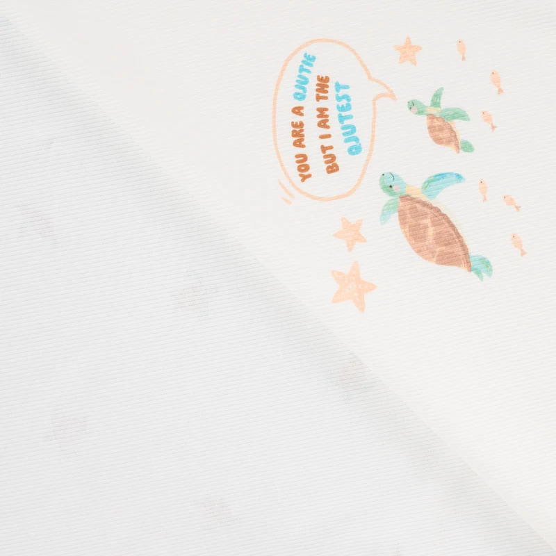 Panel Rippenjersey Turtle by Qjutie