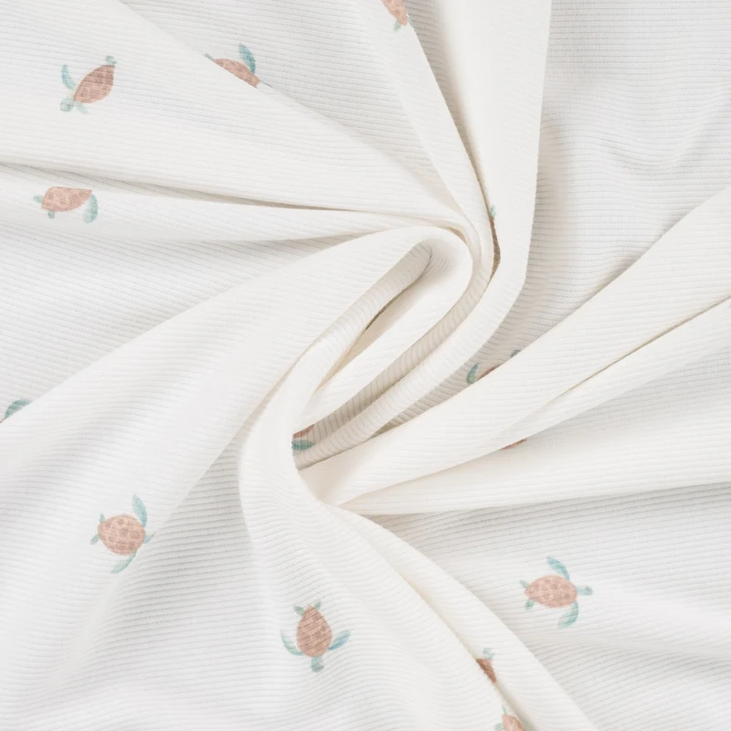 Panel Rippenjersey Turtle by Qjutie