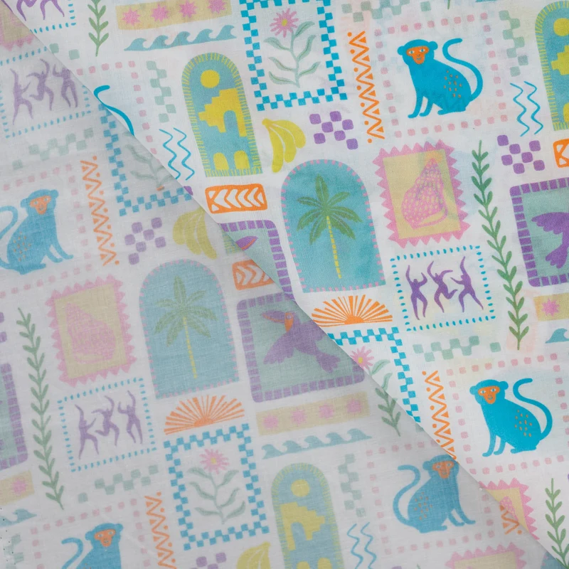 Baumwoll Voile Tropical by Qjutie