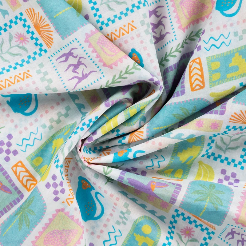 Baumwoll Voile Tropical by Qjutie