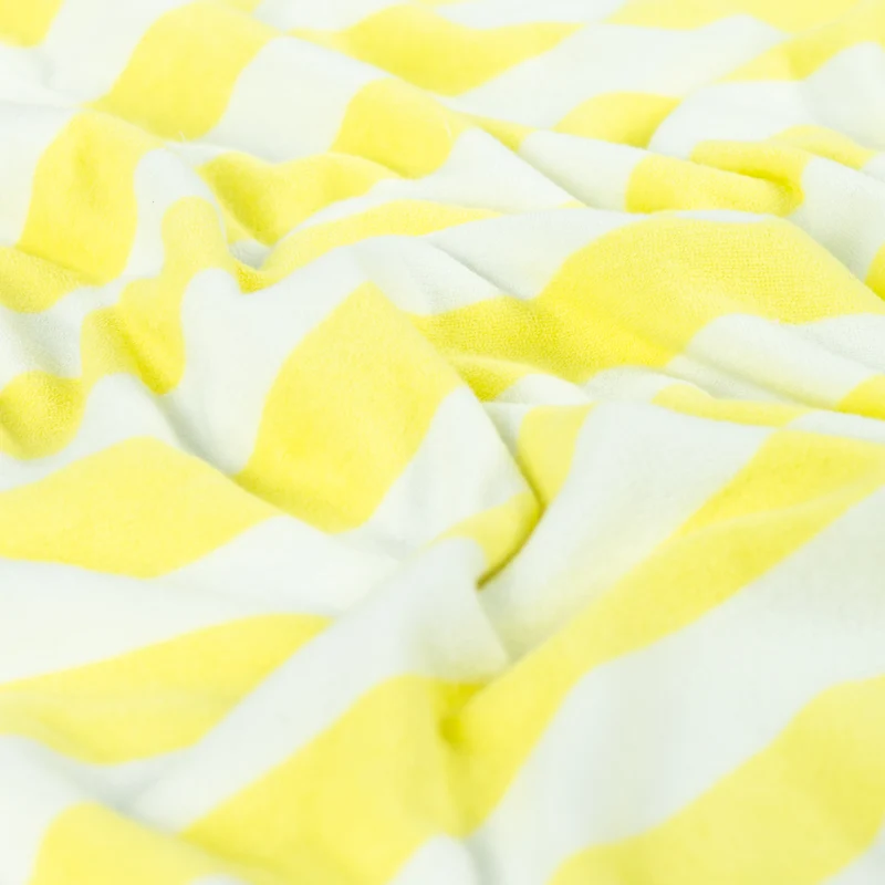 Frottee Streifen Yellow by Qjutie