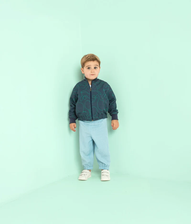 Leichter Jeansstoff Denim by Qjutie