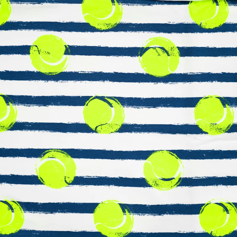 French Terry Neon Tennis by Qjutie