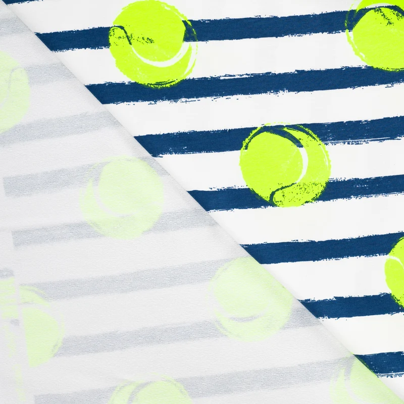 French Terry Neon Tennis by Qjutie
